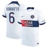 Oficiální Fotbalový Dres Paris Saint-Germain Verratti 6 Hostující 2023-24 pro Muži